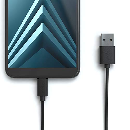 JAMEGA – 1m Micro USB Kabel | USB Ladekabel Datenkabel für Micro USB Geräte kompatibel mit Samsung, HTC, Huawei, Sony, Nokia, Nexus, Kindle, PS4 XBOX Controller uvm. – Schwarz von JAMEGA