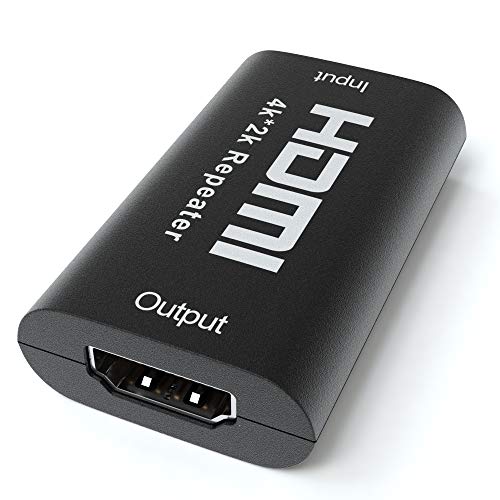 JAMEGA - 4K HDMI Repeater Signal Verstärker | HDMI Extender Signalverstärker HDMI Buchse zu HDMI Buchse UHD 2160P 3D 1080P Aluminium bis zu max 40m Entfernung JAMEGA - 4K HDMI Repeater Signal Verstärker | HDMI Extender Signalverstärker HDMI Buchse zu HDMI Buchse UHD 2160P 3D 1080P Aluminium bis zu max 40m Entfernung von JAMEGA