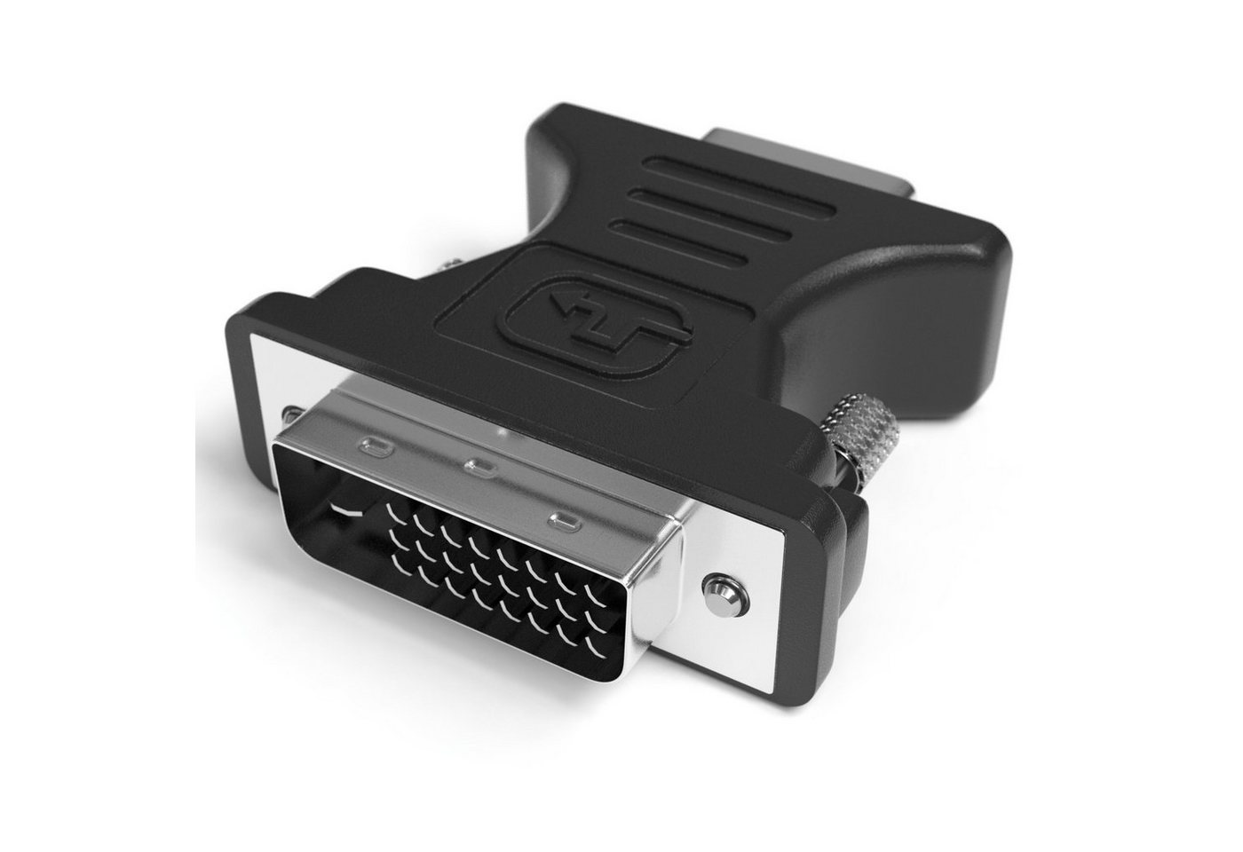 JAMEGA DVI-D 24+1 auf VGA Adapter 4K 1080P Full HD 3D Dual Link VGA Buchse Adapter von JAMEGA