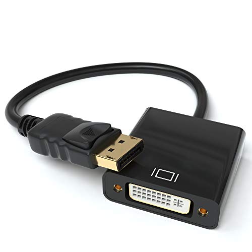 JAMEGA – DisplayPort auf DVI Adapter 2er Pack | Vergoldet Display Port DP zu DVI-D Konverter Full HD 1080p HDTV ideal für PC, Fernseher, Monitor, Beamer, Projektor JAMEGA – DisplayPort auf DVI Adapter 2er Pack | Vergoldet Display Port DP zu DVI-D Konverter Full HD 1080p HDTV ideal für PC, Fernseher, Monitor, Beamer, Projektor von JAMEGA