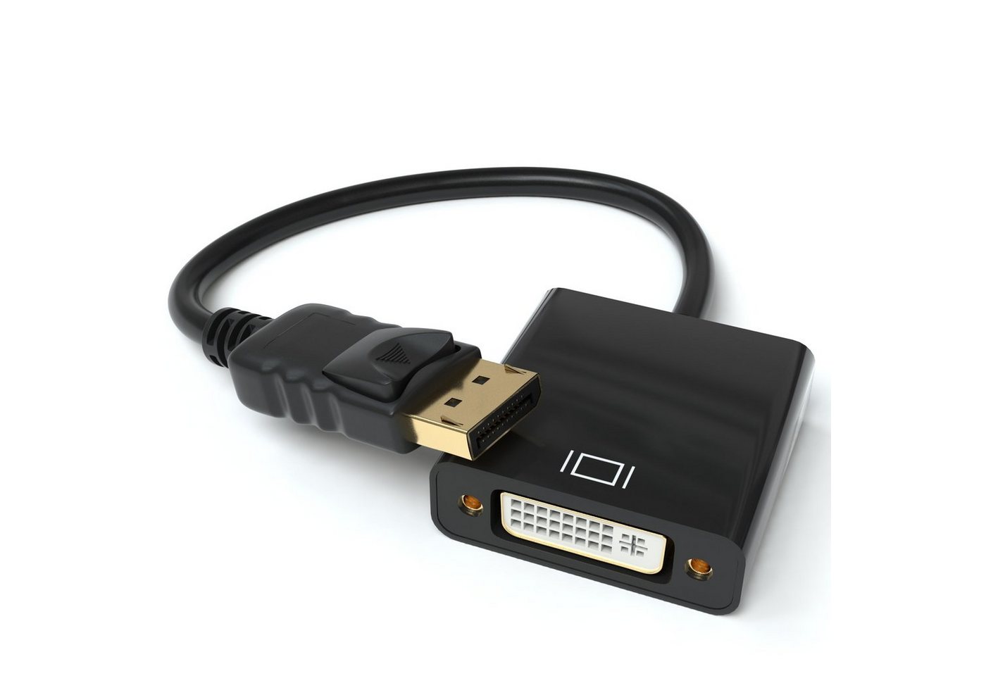 JAMEGA Displayport zu DVI Adapter DP zu DVI-D Konverter Full HD 1080p HDTV Adapter von JAMEGA