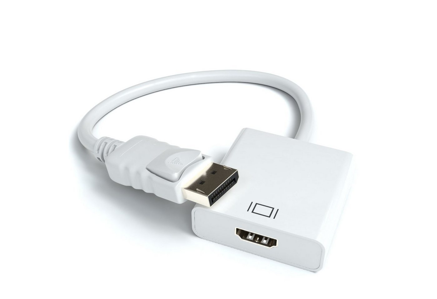 JAMEGA Displayport zu HDMI Adapter, DP Stecker auf HDMI Buchse Kabel Konvert HDMI-Adapter JAMEGA Displayport zu HDMI Adapter, DP Stecker auf HDMI Buchse Kabel Konvert HDMI-Adapter von JAMEGA
