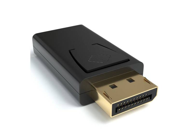 JAMEGA Displayport zu HDMI Adapter DP 1.2 Konverter 4K UltraHD 1080p Audioübe HDMI-Adapter von JAMEGA