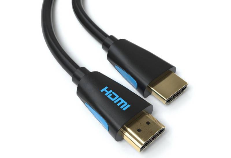 JAMEGA HDMI 2.0 Kabel High-Speed 3D Ethernet Full HD 4K UHD für PS4 XBOX HDMI-Kabel, HDMI 2.0, HDMI Typ-A-Stecker auf HDMI Typ-A-Stecker (1500 cm) von JAMEGA