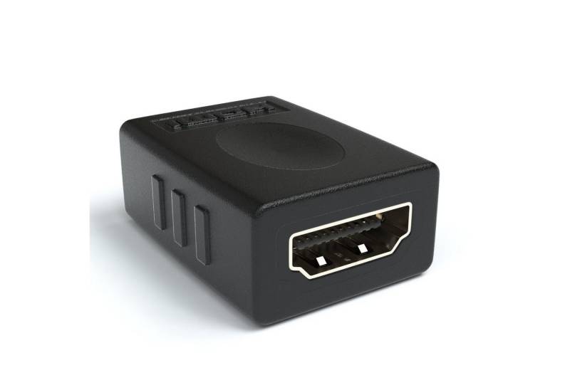 JAMEGA HDMI Verlängerung, HDMI auf HDMI Kopplung Adapter zu Buchse Vergoldet HDMI-Adapter von Jamega