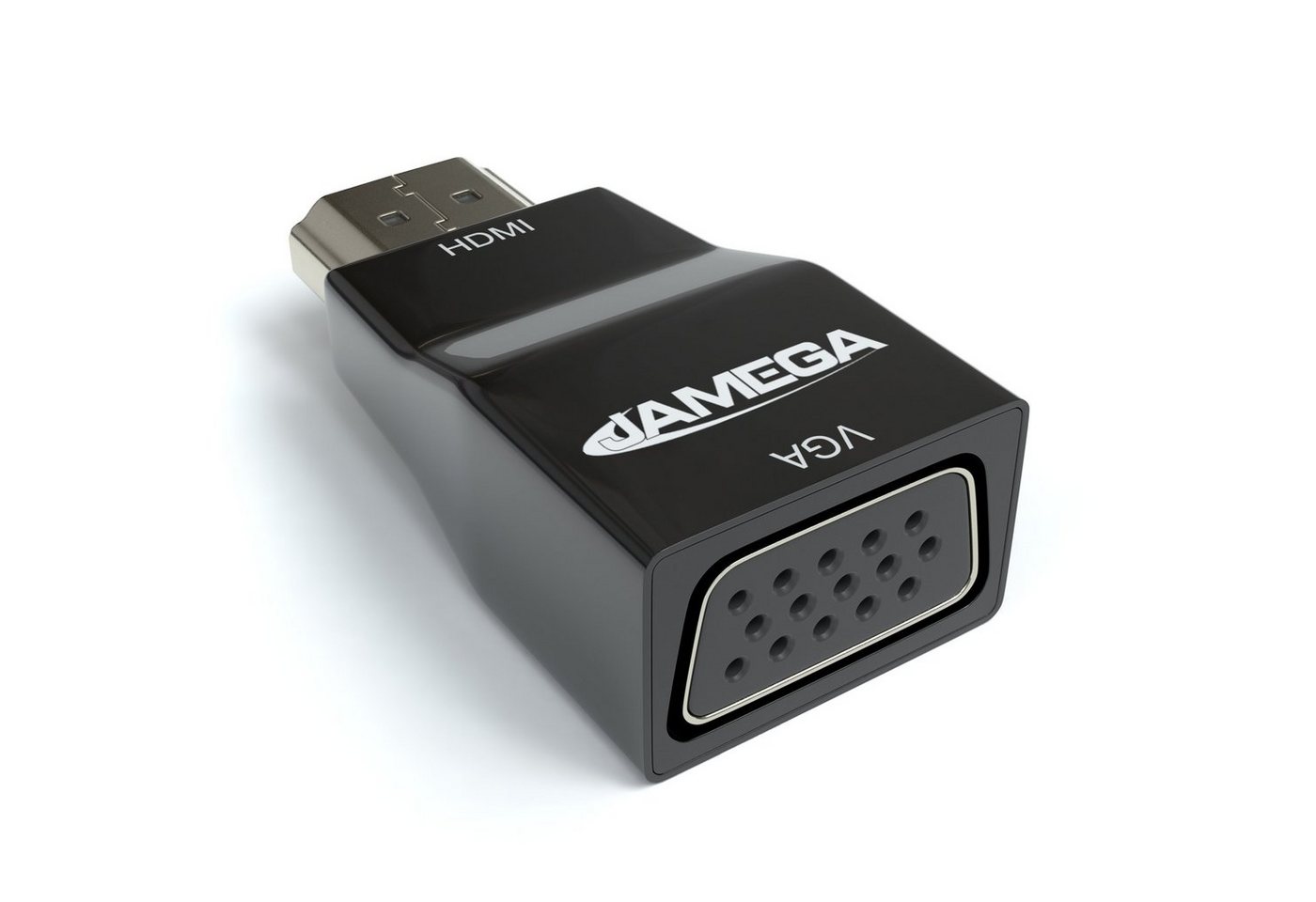 JAMEGA HDMI auf VGA Adapter HDMI zu VGA 1080p Konverter HDTV für Beamer, PC, HDMI-Adapter von JAMEGA