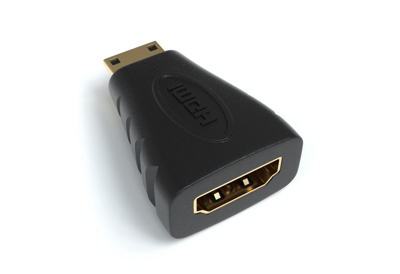 JAMEGA HDMI auf mini HDMI Adapter Typ A Buchse zu Typ C Stecker verGoldet HDMI-Adapter von JAMEGA