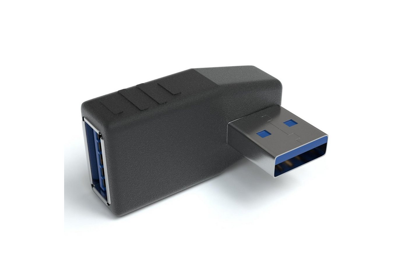JAMEGA USB 3.0 Winkel Adapter links 90° Grad Winkeladapter A Stecker zu A USB-Adapter JAMEGA USB 3.0 Winkel Adapter links 90° Grad Winkeladapter A Stecker zu A USB-Adapter von JAMEGA