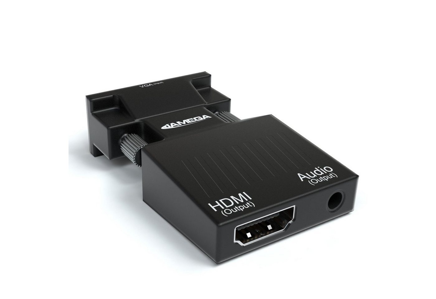 JAMEGA VGA zu HDMI Adapter 1080P 60Hz Audio VGA auf HDMI PC, Laptop, Computer HDMI-Adapter von JAMEGA