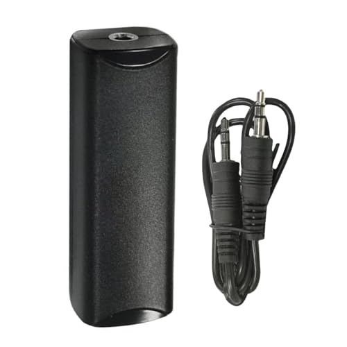 Auditorischer Bodenschleifen-Isolator für Auto und Zuhause, um Brummen von 3,5 mm Hörgeräten zu entfernen Auditorischer Bodenschleifen-Isolator für Auto und Zuhause, um Brummen von 3,5 mm Hörgeräten zu entfernen von JAMNGHB
