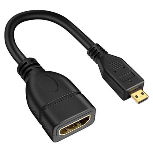 JAMNGHB MicroHDMI-Stecker auf Buchse, Adapter für die Verbindung mit Smartphones, Tablets und mehr JAMNGHB MicroHDMI-Stecker auf Buchse, Adapter für die Verbindung mit Smartphones, Tablets und mehr von JAMNGHB
