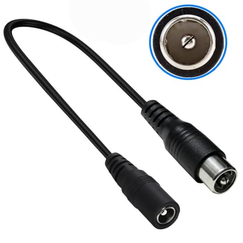 JAMNGHB Reisefreundliches Adapterkabel DC5521 Buchse auf DC8016/DC5525 Stecker mit niedrigem Widerstand für Elektrofahrzeuge JAMNGHB Reisefreundliches Adapterkabel DC5521 Buchse auf DC8016/DC5525 Stecker mit niedrigem Widerstand für Elektrofahrzeuge von JAMNGHB