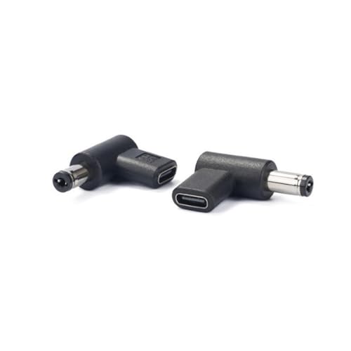 JAMNGHB USB C auf DC 9 V 12 V 20 V 28 V Adapter Typ C Buchse auf 5,5 x 2,1 mm 5,5 x 2,5 mm Stecker, 90 Grad abgewinkelt für schnelles Aufladen JAMNGHB USB C auf DC 9 V 12 V 20 V 28 V Adapter Typ C Buchse auf 5,5 x 2,1 mm 5,5 x 2,5 mm Stecker, 90 Grad abgewinkelt für schnelles Aufladen von JAMNGHB