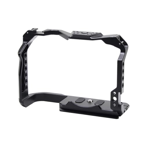 Kamerakäfig für DSLR-Kamera, Moiunt mit 1/4 und 3/8 Gewindelöchern sowie Kaltschuhschlitzen für Zubehörflexibilität Kamerakäfig für DSLR-Kamera, Moiunt mit 1/4 und 3/8 Gewindelöchern sowie Kaltschuhschlitzen für Zubehörflexibilität von JAMNGHB