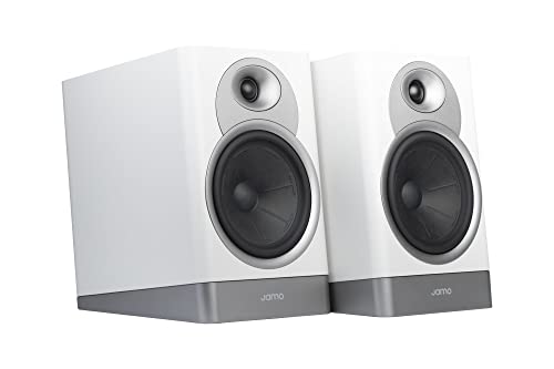 Jamo S7-17B Pair of Bookshelf Speakers Grey Cloud Paar Regallautsprecher mit 17 cm Tieftöner Grau von JAMO