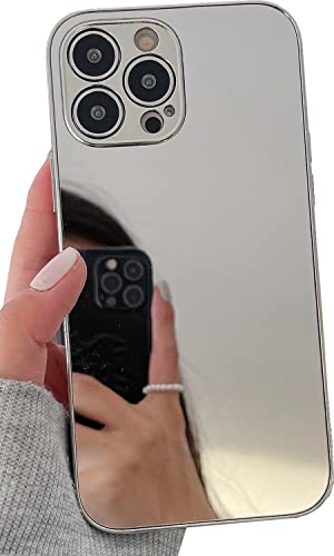 JANDM Schutzhülle für iPhone 11 Pro Max, glänzend, hart, verspiegelt, versilbert, niedlich, für Damen, Mädchen, Make-up, Spiegel, stoßfest, Kamera, vollständiger Schutz, Hülle für iPhone 11 Pro Max JANDM Schutzhülle für iPhone 11 Pro Max, glänzend, hart, verspiegelt, versilbert, niedlich, für Damen, Mädchen, Make-up, Spiegel, stoßfest, Kamera, vollständiger Schutz, Hülle für iPhone 11 Pro Max von JANDM