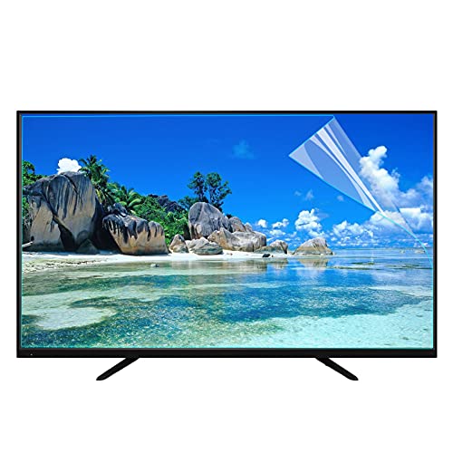 JANEFLY 32-75 Zoll Anti-Blaulicht-TV-Bildschirmschutz, Anti-Baby-Myopie Augenschutz Ultraklarer Filterfilm Matte Folie FüR Den Kratzfesten Bildschirm FüR LCD-LED-OLED,40in(886×498mm) von JANEFLY