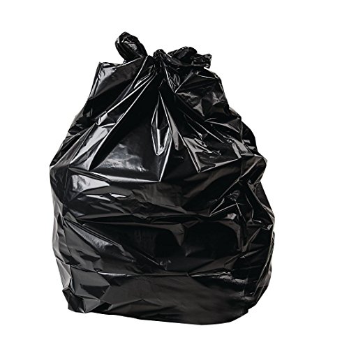 Jantex Large Extra Heavy Duty Black Bin Bags - 90Ltr (Pack 200) von JANTEX