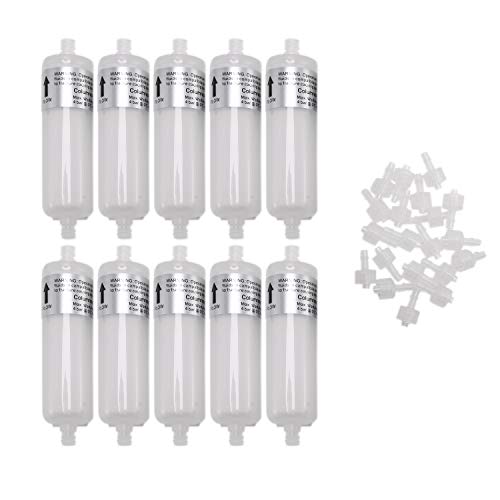 JANZU 10 Stuecke Kapsel Tinten Filter 80Mm für LöSemittel Drucker Myjet Crystaljet mit Farbe Gongzheng Jhf Vista Xaar Druck Kopf von JANZU