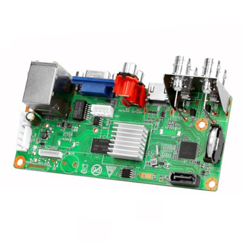 JANZU 265 X 4CH 1080P IP DVR-Karte XMEYE NVR 4 KanäLe 6 im 1 AHD TVI CVI Hybrid-DVR-Recorder-Karte für CCTV-System von JANZU