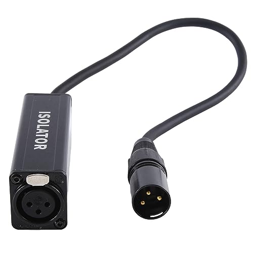 JANZU Audio-Kabel-Isolator, Stromgeräusche Eliminiert Geräuschisolator, XLR Eliminiert, Buchse auf Stecker von JANZU