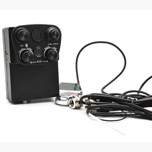 JANZU Guitar Resonance Pickup Technology Digitaler Gitarrenvorverstärker mit Reverb, Chorus, Delay und Mikrofon-Gitarrenvorverstärker JANZU Guitar Resonance Pickup Technology Digitaler Gitarrenvorverstärker mit Reverb, Chorus, Delay und Mikrofon-Gitarrenvorverstärker von JANZU
