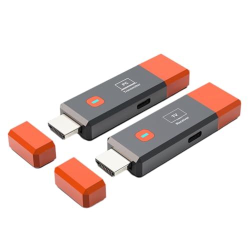 JANZU HD Funkübertragungssender und -Empfänger 1080P 50M HD Funkvideo-TV-Stick-Anzeigeverstärker für Kamera Laptop PC zum Fernseher JANZU HD Funkübertragungssender und -Empfänger 1080P 50M HD Funkvideo-TV-Stick-Anzeigeverstärker für Kamera Laptop PC zum Fernseher von JANZU