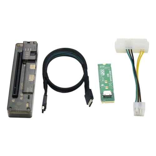 JANZU M.2 MKEY zu OCULINK Adapter High Speed GPU Dock PCIE 4.0 X4 Mini PC Notebook zu Externer Grafikkarte Adapter JANZU M.2 MKEY zu OCULINK Adapter High Speed GPU Dock PCIE 4.0 X4 Mini PC Notebook zu Externer Grafikkarte Adapter von JANZU