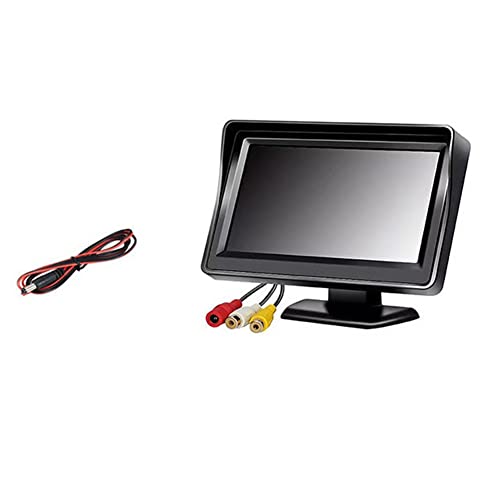 JANZU Rückfahrkamera, Weites 4,3-TFT-LCD-Display oder Monitor, Wasserdichte Nachtsicht, Rückfahrunterstützung, Monitor JANZU Rückfahrkamera, Weites 4,3-TFT-LCD-Display oder Monitor, Wasserdichte Nachtsicht, Rückfahrunterstützung, Monitor von JANZU