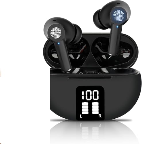 138 Sprachen Übersetzungskopfhörer, Sprachübersetzer Kohrhörer, Bluetooth Kopfhörer ANC Noise Cancelling, In Ear Kopfhörer Bluetooth mit 3 Modes, Translator Earbuds für Reisen und Studium Arbeit 138 Sprachen Übersetzungskopfhörer, Sprachübersetzer Kohrhörer, Bluetooth Kopfhörer ANC Noise Cancelling, In Ear Kopfhörer Bluetooth mit 3 Modes, Translator Earbuds für Reisen und Studium Arbeit von JAOGAUS
