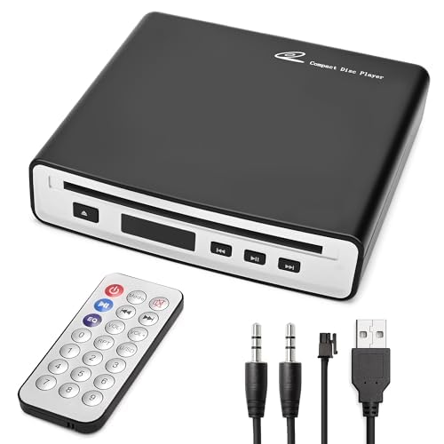 Externer Universal-CD-Player für Auto – tragbarer CD-Player mit USB-Anschluss, AUX-Anschluss, Stecker in Auto, Laptop, TV, Mac, Computer Plug & Play Externer Universal-CD-Player für Auto – tragbarer CD-Player mit USB-Anschluss, AUX-Anschluss, Stecker in Auto, Laptop, TV, Mac, Computer Plug & Play von JAPLABUQ