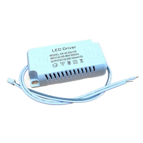 JAQVCTSC LED-Deckenleuchte, Konstantstrom-Netzteil-Controller, Kristallleuchter für Esszimmer, Vorschaltgerät, 36 W50 W (40-60 W) von JAQVCTSC