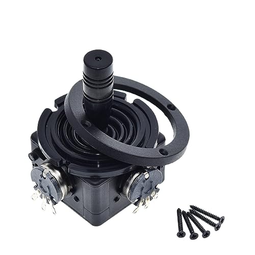 JH-D202X-R2/R4 5K Elektrischer Joystick Potentiometer 2 Achsen 2D Monitor Tastatur Ball Joyrode Controller für Fotofilm-Werkzeug (5K Ohm) von JAQVCTSC