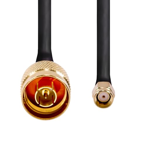 JARFT 10m WLAN Koaxial- Antennenkabel, Verbindungskabel, RF240, N-Stecker auf RP-SMA Stecker von JARFT