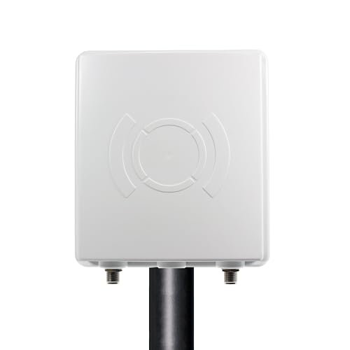 JARFT 5G Richtantenne inkl. 10m Kabel - 8dBi, LTE / 5G Außenantenne, 2x2 MIMO Technologie, passend zu vielen 5G Router Modellen von JARFT