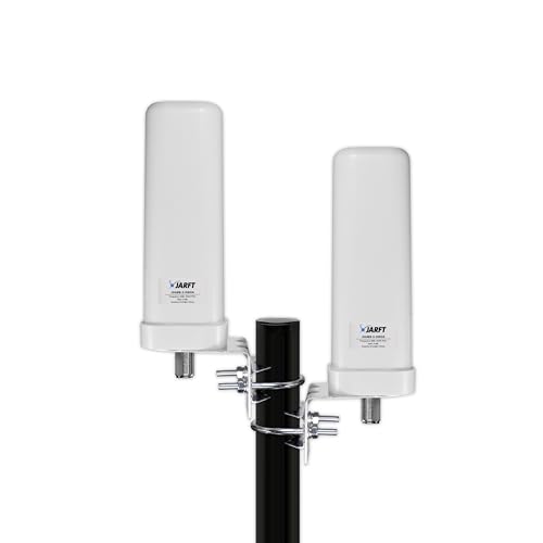 JARFT J5GMB-5-OMOA 5G Antenne inkl. 5m Antennenkabel - 5dBi, LTE / 5G Rundstrahl- Außenantenne, 2x2 MIMO, passend zu vielen 5G Router Modellen von JARFT