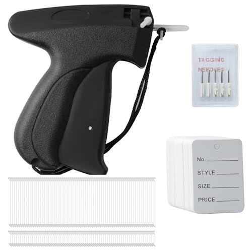 JASFLY Etikettierpistole Gun, Etikettiergerät Kleidung, Etikettierpistole mit Etiketten mit 5 Ersatznadeln + 5000 Heftfäden +500 Preisschilder für Kleidung Etiketten Preis Marke Tags Schild Label Hut JASFLY Etikettierpistole Gun, Etikettiergerät Kleidung, Etikettierpistole mit Etiketten mit 5 Ersatznadeln + 5000 Heftfäden +500 Preisschilder für Kleidung Etiketten Preis Marke Tags Schild Label Hut von JASFLY
