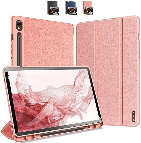 JASUBAI for Galaxy Tab S9 Ultra Case 14.6-inch/S9 Plus/S9, Slim Stand Soft Back Shell Shockproof Protective Cover S Pen Holder for Samsung Galaxy Tab S9 Ultra (Tab S9,Rosa) von JASUBAI