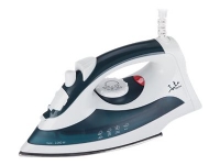 JATA PL120, Dampfbügeleisen, Edelstahl-Bügelsohle, Blau, Weiß, 25 g/min, Eingebaut, 2200 W JATA PL120, Dampfbügeleisen, Edelstahl-Bügelsohle, Blau, Weiß, 25 g/min, Eingebaut, 2200 W von JATA