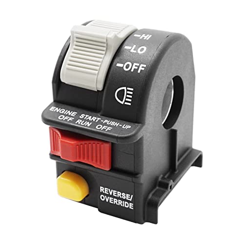 Motorstartschalter für linken Lenker HI LO für Polaris Sportsman Scrambler Magnum Trail Blazer Trail Boss Xpedition Xplorer Sport Worker Diesel 1999-2001, OEM #4010262 4110243 Motorstartschalter für linken Lenker HI LO für Polaris Sportsman Scrambler Magnum Trail Blazer Trail Boss Xpedition Xplorer Sport Worker Diesel 1999-2001, OEM #4010262 4110243 von JAVIK