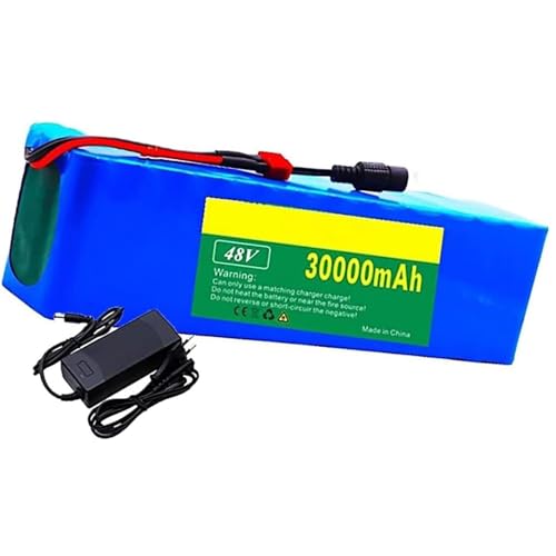 48V 30 Ah Lithium-Akku, Lithium-Ionen-Akku for EBike 13S3P, Lithium-Batterie, for Elektrofahrräder, Roller(T) von JAVPTAV