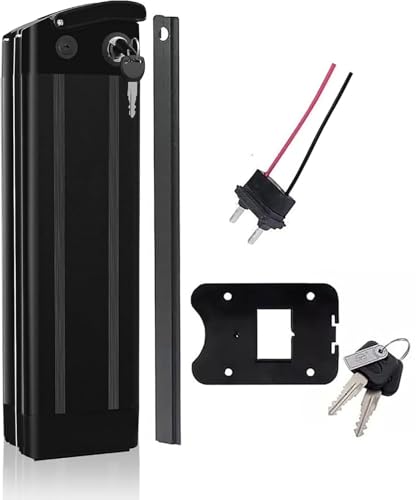 48V 8Ah 10Ah 15Ah 18Ah 20Ah Ebike-Akku mit Ladegerät, zusammenklappbarer Elektrofahrrad-Akku Pedelec-Akku(48V 8Ah,3) von JAVPTAV