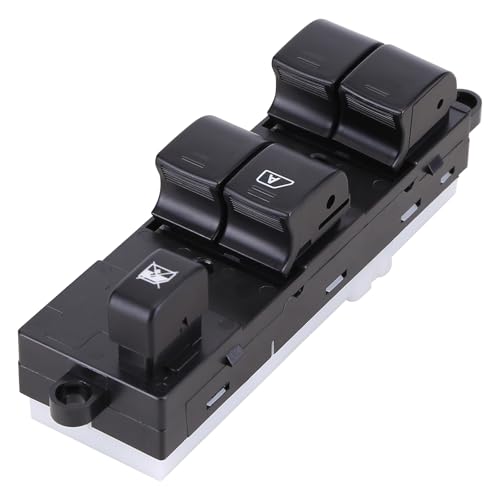 JAWSEU Fensterheber Schalter mit Nissan Pathfinder R51 Qashqai J10 NP300 Navara D40 vorne links Elektrischer Fensterheberschalter Mater Power Fenster Schalter 25401-BB60B 25401-4X00D 25401-9U12 393876 von JAWSEU