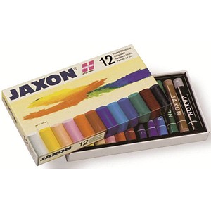 JAXON 47412 Ölkreide farbsortiert 12 St. von JAXON