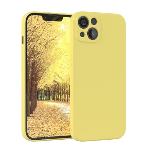 JAYM - Gelbe Silikonhülle für Samsung Galaxy A55 5G – 100% Silikon und Mikrofaser – verstärkt und ultraweich JAYM - Gelbe Silikonhülle für Samsung Galaxy A55 5G – 100% Silikon und Mikrofaser – verstärkt und ultraweich von JAYM