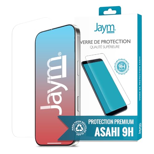 Jaym - Premium-Schutzglas für Samsung Galaxy S24 Plus] – flach 2,5D – verstärkt 9H Ultra robust – Asahi Premium-Qualität von JAYM