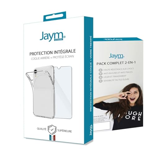 JAYM - Vollständiges Set Schutzhülle + Glas für Samsung Galaxy A06 – weiche Schutzhülle transparent und robust + verstärktes Schutzglas – flach 2,5D JAYM - Vollständiges Set Schutzhülle + Glas für Samsung Galaxy A06 – weiche Schutzhülle transparent und robust + verstärktes Schutzglas – flach 2,5D von JAYM