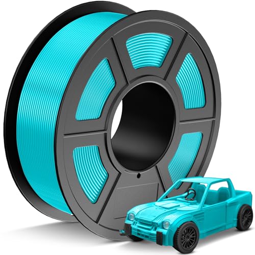 JAYO PETG Filament 1.75mm Cyan 1.1KG, PETG Starke Zähigkeit 3D Drucker Filament, Maßgenauigkeit +/- 0.02 mm, 1.1kg Spule(2.4lbs) für die meisten FDM 3D Drucker von JAYO