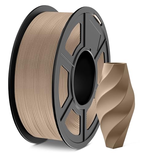 JAYO PLA Holz Filament 1,75 mm, Echtes Holz PLA 3D Drucker Filament, Holzstruktur, mit 15% Holzfasern, 1,1 kg Spule, Maßgenauigkeit +/- 0,02 mm JAYO PLA Holz Filament 1,75 mm, Echtes Holz PLA 3D Drucker Filament, Holzstruktur, mit 15% Holzfasern, 1,1 kg Spule, Maßgenauigkeit +/- 0,02 mm von JAYO