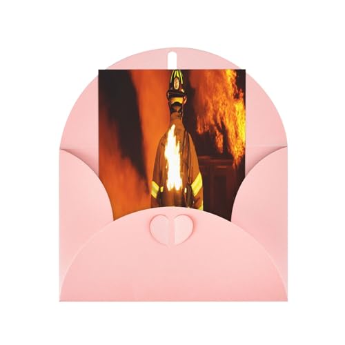 Hochwertige Perlglanz-Grußkarten mit rosa Umschlägen, schimmernde Geburtstags-, Weihnachts- und Hochzeitskarten, innen blanko. von JAYWIS